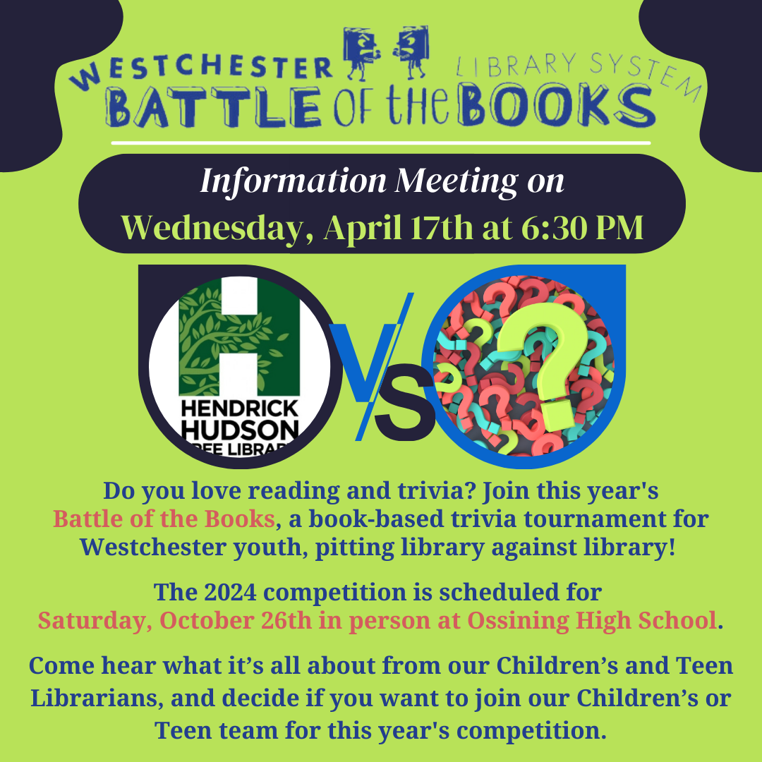 Battle of the Books Information Meeting