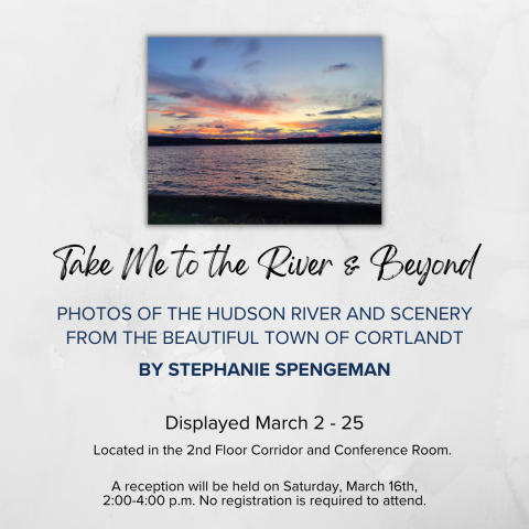 Art Reception - "Take Me to the River & Beyond" by Stephanie Spengeman