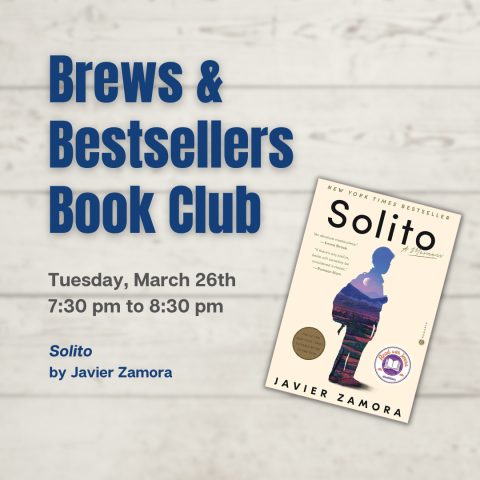 Brews & Bestsellers Book Club: Solito by Javier Zamora