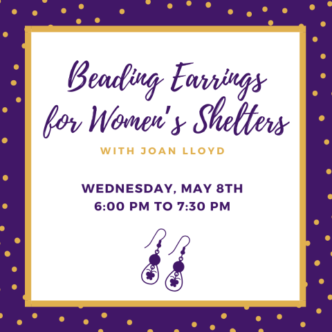 Beading Earrings for Women's Shelters