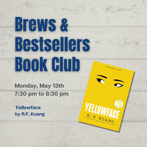 Brews & Bestsellers Book Club: Yellowface by R.F. Kuang