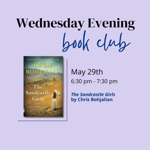 Wednesday Evening Book Club: The Sandcastle Girls by Chris Bohjalian