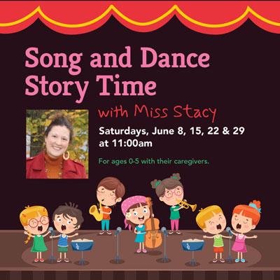 Song and Dance Story Time with Miss Stacy