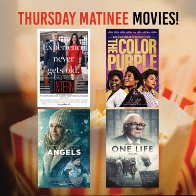 Thursday Matinee Movie: "One Life" (PG)