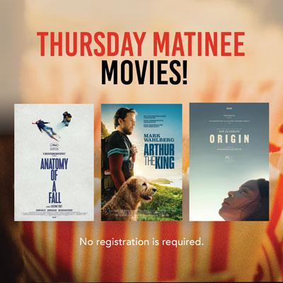 Thursday Matinee Movie: "Origin" (PG-13)