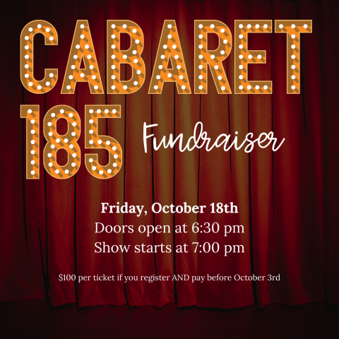 Cabaret 185 FUNdraiser