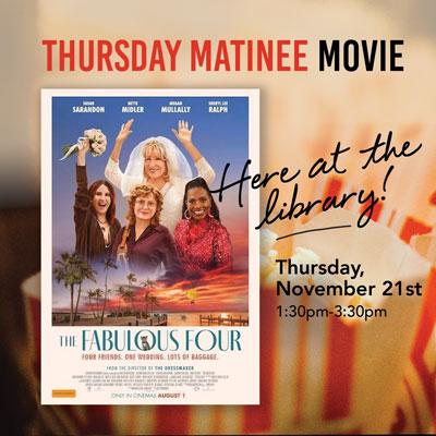 Thursday Matinee Movie: "The Fabulous Four" (R)