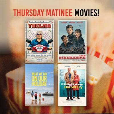 Thursday Matinee Movie: "Thelma" (PG-13)