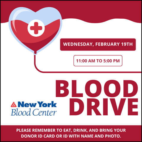 New York Blood Center Blood Drive