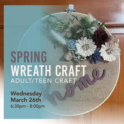 Spring Wreath Craft