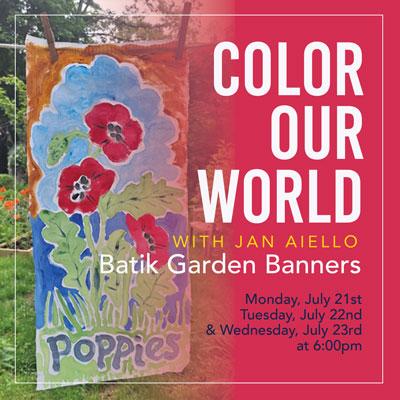 Batik Garden Banners