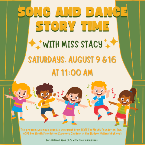 Song and Dance Story Time with Miss Stacy
