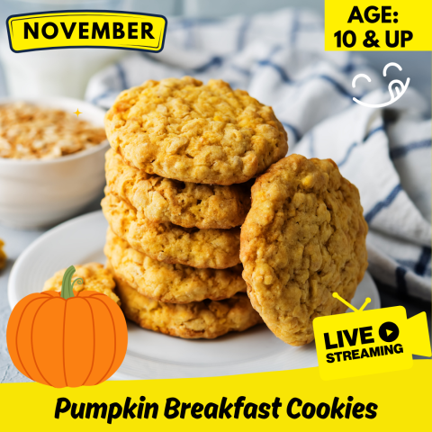 Pumpkin Breakfast Cookies