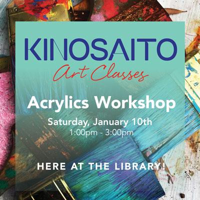 KinoSaito Acrylics Workshop