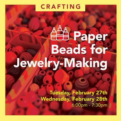 Create Paper Beads for Jewelry-Making