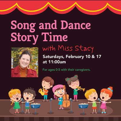 Song and Dance Story time with Miss Stacy