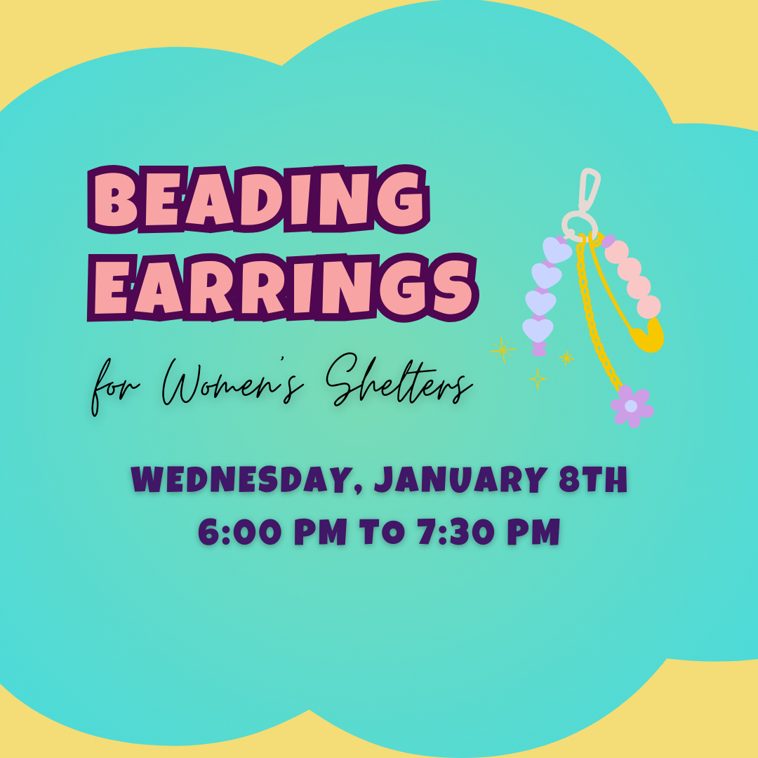 Beading Earrings for Women's Shelters