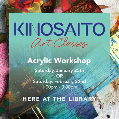 KinoSaito Acrylics Workshop