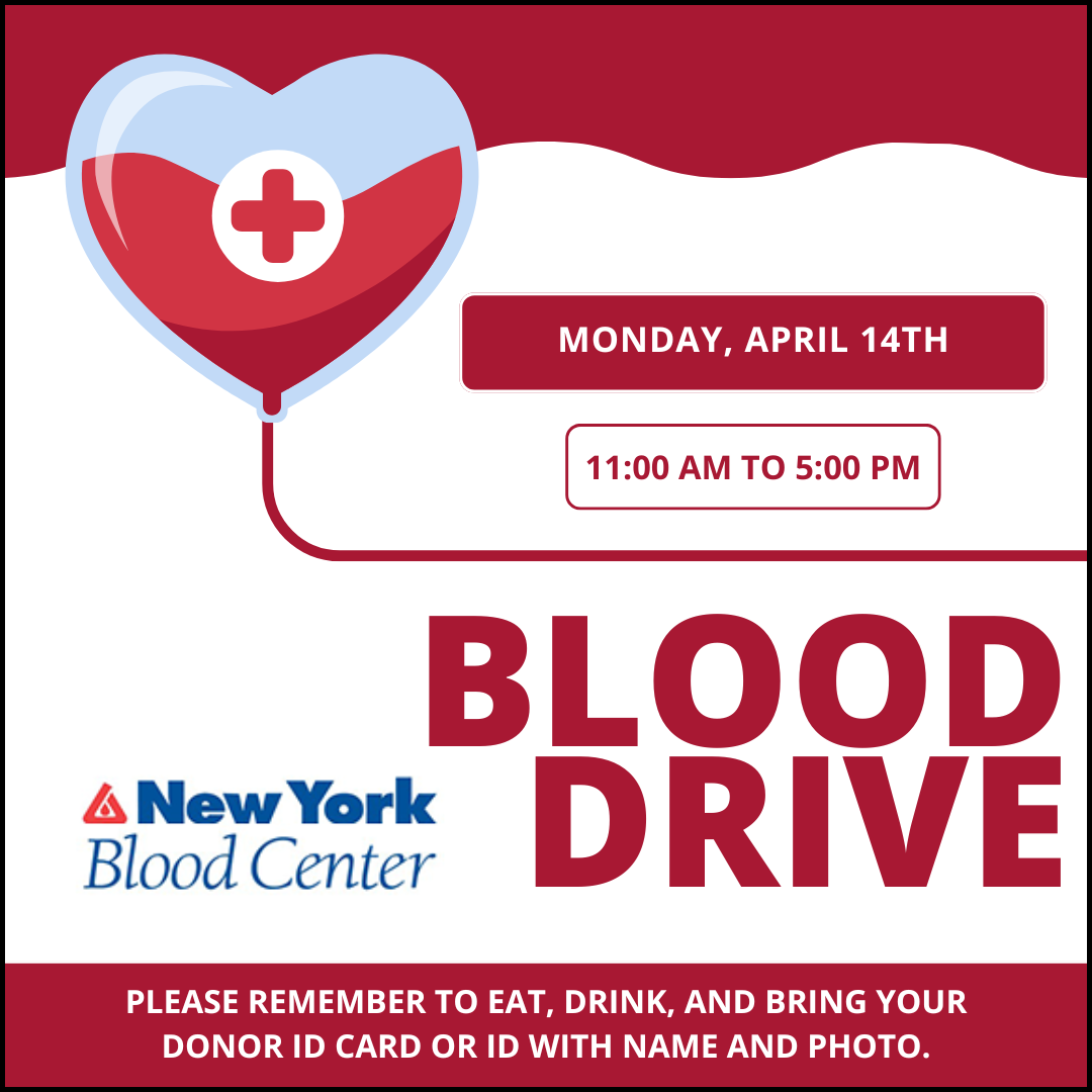 New York Blood Center Blood Drive