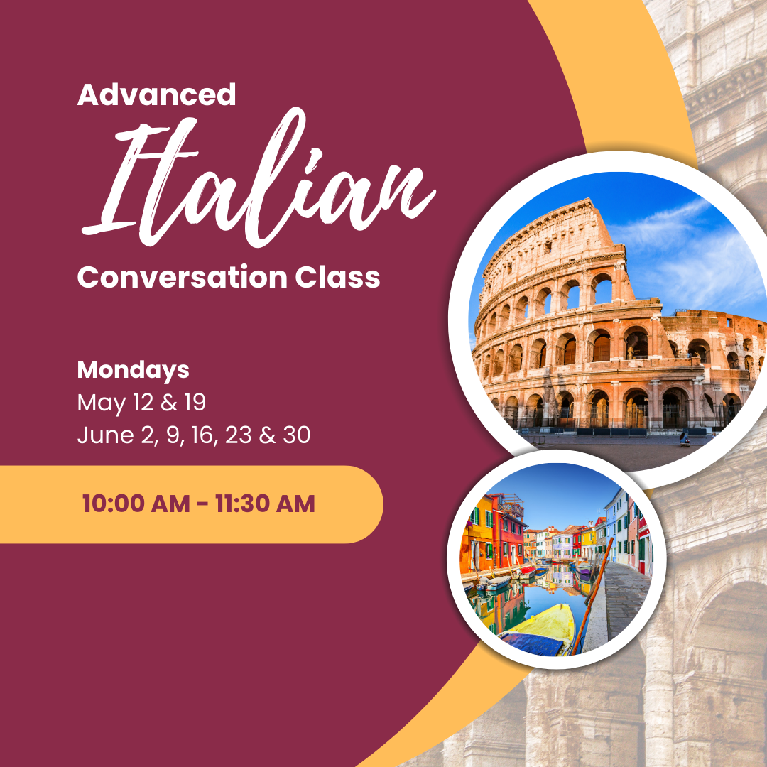 Advanced Italian Conversation Class