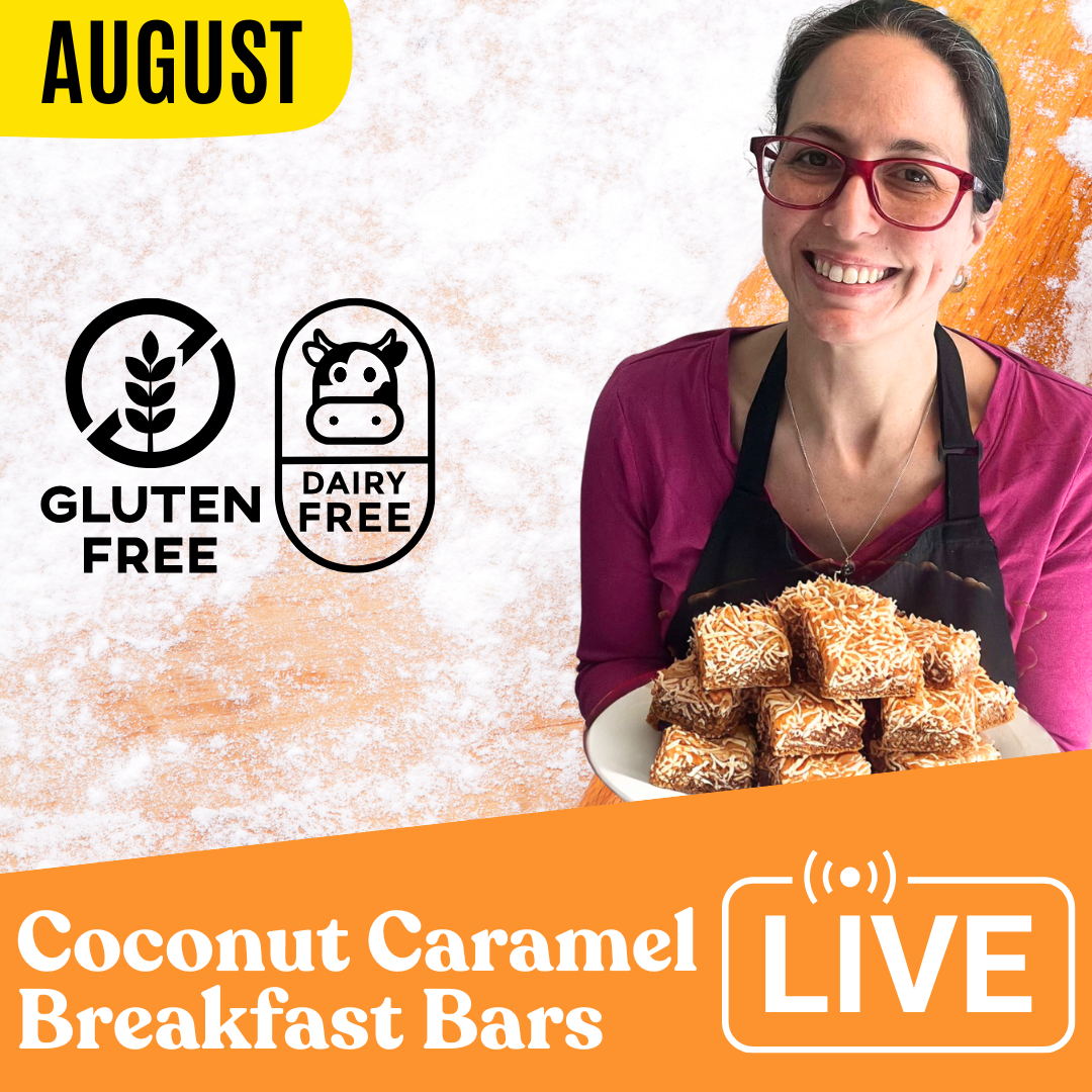 Virtual Cooking Class: Coconut Caramel Breakfast Bars