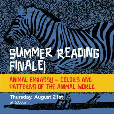 Summer Reading Finale - Animal Embassy - Colors and Patterns of the Animal World