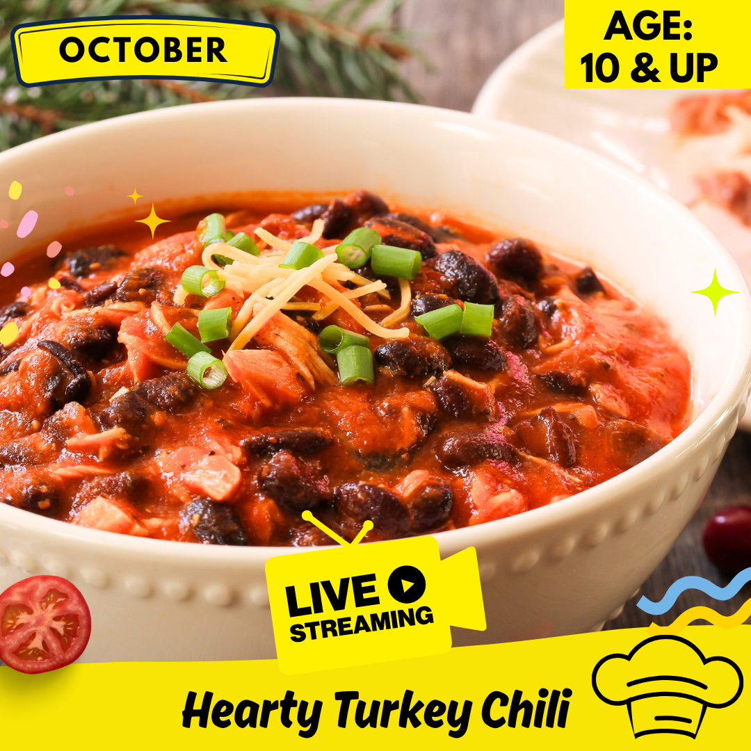 Virtual Cooking Class: Hearty Turkey Chili