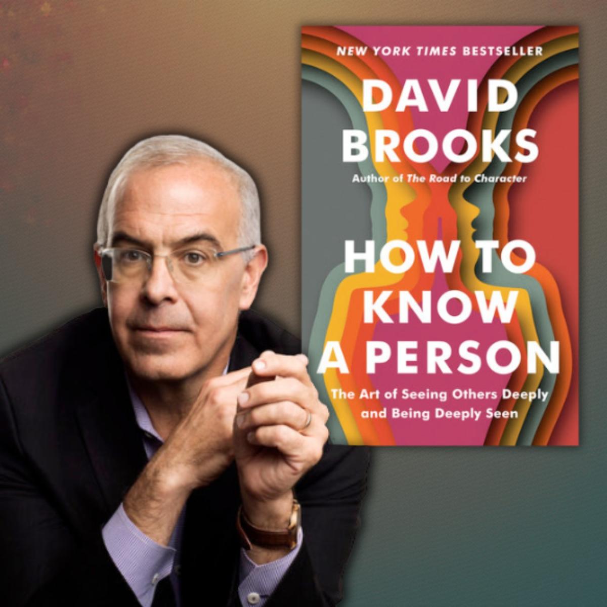 Virtual Author Talk with David Brooks